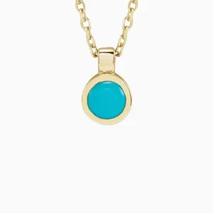 Turquoise Drop Necklace