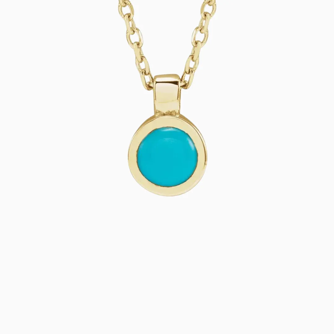 Turquoise Drop Necklace