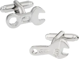 Wrench Contractor Mechanic Cufflinks with Presentation Gift Box
