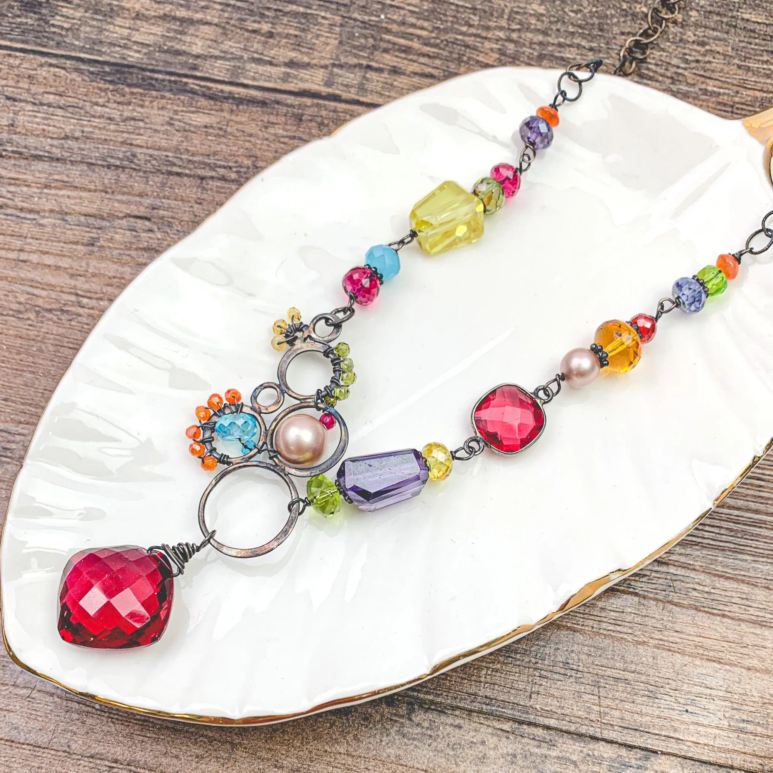 Yasmin Large Bubble Necklace